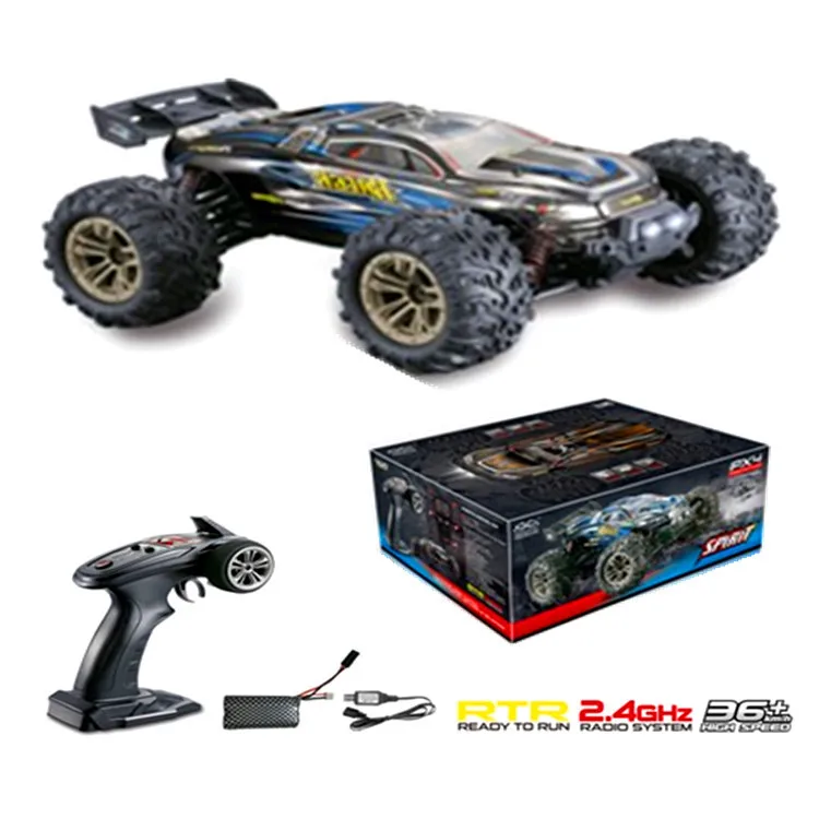 

Delight Hong 9136 Wheel Drive Big Foot Off-road RC Remote Control Car 1: 16 Semi-Card Four-Wheel Drive High-Speed Model Car