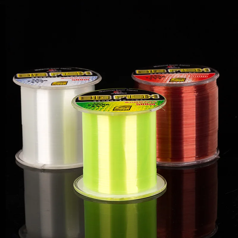 

500 M Fishing Line Raw Silk Fishing Lure Line Nylon Thread Rocky Fishing Line Wear-Resistant Line Durable la li jiao Line