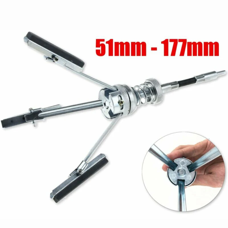 

51MM - 177MM Honing Tool Wide Brake Cylinder Flex Shaft Steel Galvanized