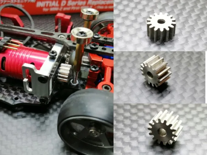 

New MINI-Q Metal Motor Gear Hgd1 Motor 14T Gear for HGD1 General Spare Parts