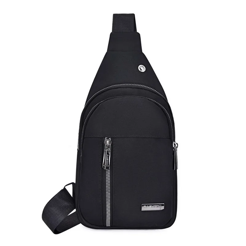 black 4 NOT USD Litthing сумки через плечо, мужские сумки на молнии, одноцветные Сумки на пояс, кожаные сумки на плечо, нагрудная сумка, USB с отверстием на спине, сумки, сумочки - Цвет: black 4 NOT USD
