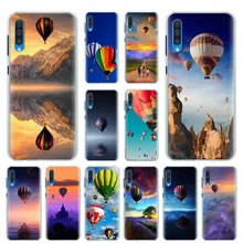 Fundas de teléfono con globo de aire Sunset sky para Samsung Galaxy A10 A20 E A30s A40 A50 S A60 A70 A80 A6 a8 A7 A9 2018 cubierta