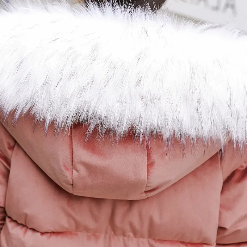 

Online Celebrity Style Cotton-padded Jacket Women's down Coat Mid-length Lady Cotton-padded Clothes Long Body Cotton Coat Long J