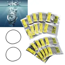 500 шт./пакет уплотнительное кольцо резиновое уплотнение часы Задняя крышка уплотнительные прокладки инструмент для ремонта часов высококачественный инструмент для часов комплект для часовщика a