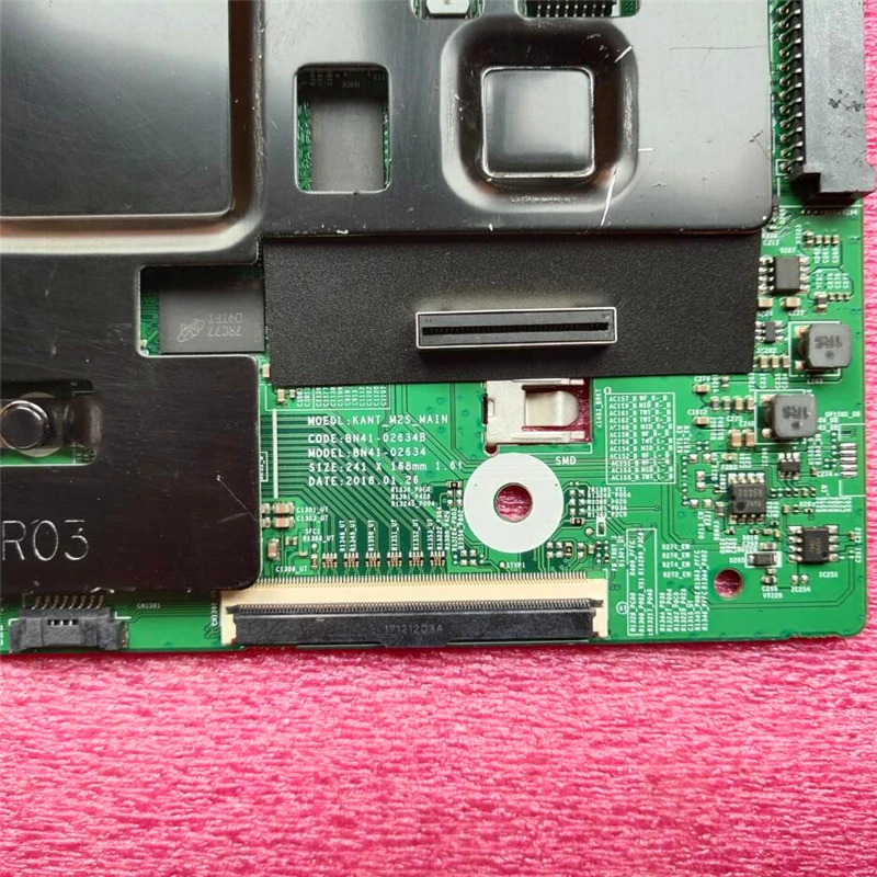Trabalho de Teste para Samsung Placa Principal Qe55q7fnat Bn91-19962u Bn62-00852a Qe55q9f Qe65q7fnat Placa-mãe Bom Bn41-02634b Bn94-12831p - Image 3