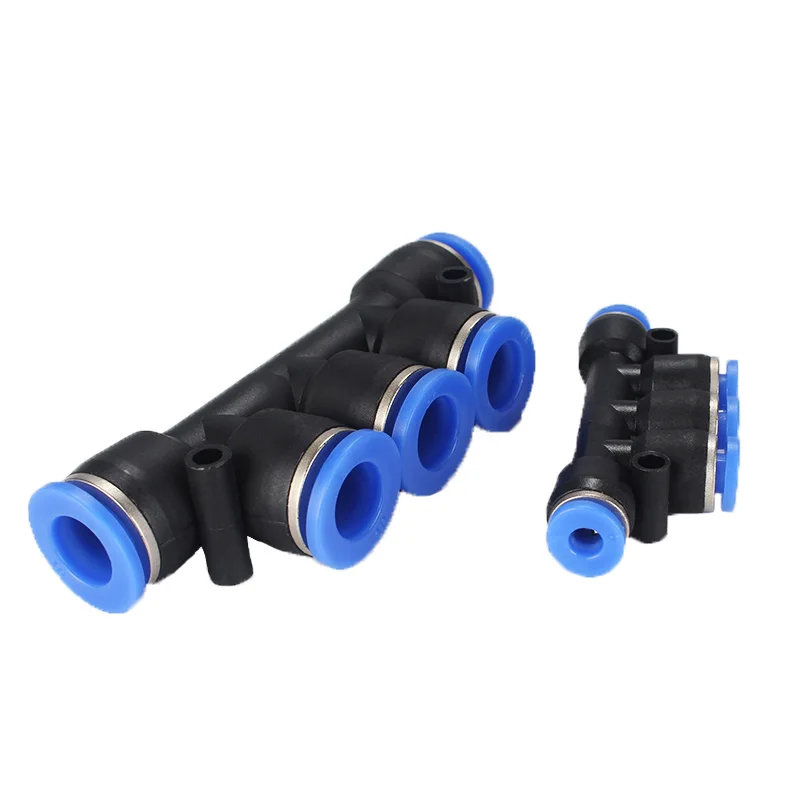 

4 to 12mm Pneumatic fittings PY/PV/PZA/PK water pipes quick couplings direct thrust PK plastic hose pipe connectors