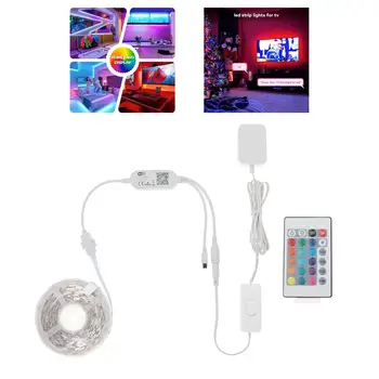 

LED Strip Lights Color Changing Light Strip with Remote for Bedroom