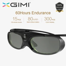 Оригинальное XGIMI затвор 3D стекло es DLP-Link жидкий кристалл перезаряжаемое Виртуальная реальность ЖК-стекло для XGIMI H1/ H2/ Z6/ CC Aurora Оригинальное XGIMI затвор 3D стекло es DLP-Link жидкий кристалл перезаряжаемое Виртуальная реальность ЖК-стекло для XGIMI H1/ H2/ Z6/ CC Aurora