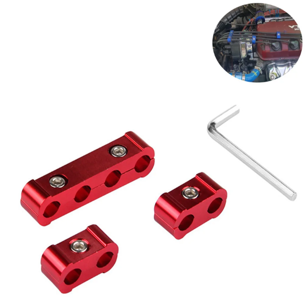 Car Accessories Wires Spark Plug Wire Four Hole Clamp 2-Way 4-Way Divider Clamp for 8/9/10 mm Engine Spark Plug Wire Separator Car Accessories Wires Spark Plug Wire Four Hole Clamp 2-Way 4-Way Divider Clamp for 8/9/10 mm Engine Spark Plug Wire Separator