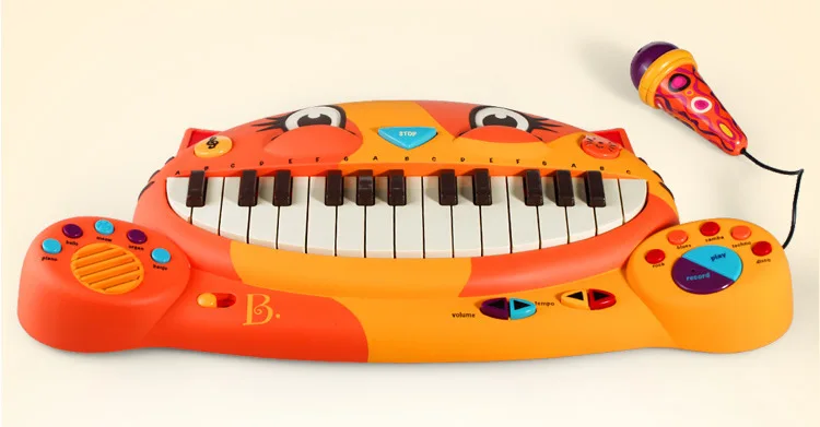 B. Toys mouthcat пианино детская игрушка пианино Раннее детство развивающая игрушка