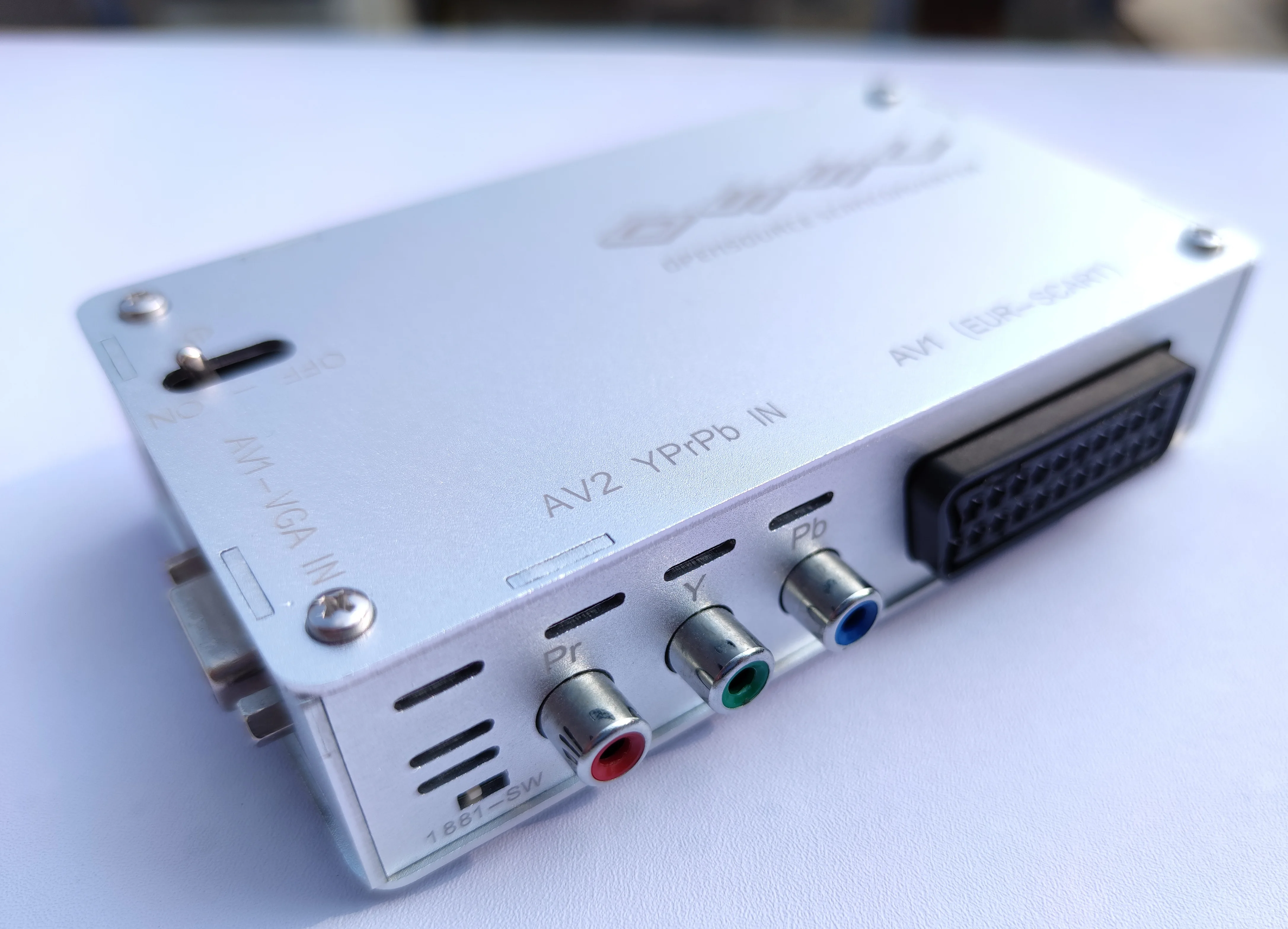 正規品 OSSC Open Source Scan Converter OSSC Open Source Scan Converter, Dwa Tryby OSSC Add On Board