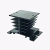 SSR Solid State Relay Radiator Aluminum Heat Sink Dissipation Radiator Black White 50*60*50mm Suitable For 10-40A SSR Relay ► Photo 2/6