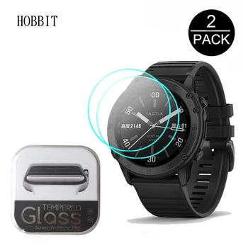

2PCS 2.5D Tempered Glass For Garmin Tactix Delta GPS Smart Watch HD Clear Explosion-proof Glass Tactix Delta Screen Protector