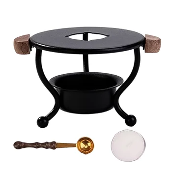 

3 Pcs Portable Wax Warmer Iron Melting Furnace for Wax Seal Stamp