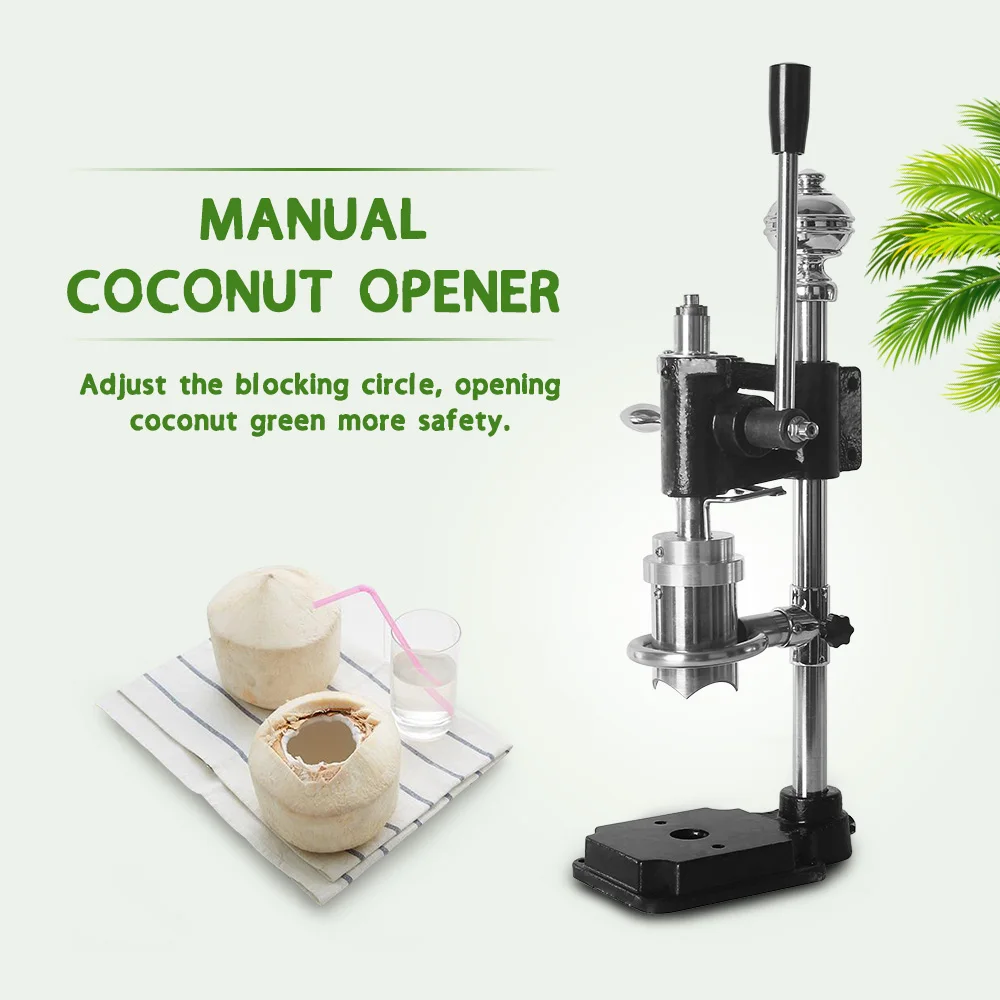 ITOP Manual Green Coconut Open Machine Hand Press Young Coconut Knife Tender Coconut Opener Coconut Open Machine ITOP Manual Green Coconut Open Machine Hand Press Young Coconut Knife Tender Coconut Opener Coconut Open Machine