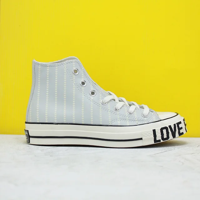 Converse Love Fearlessly 70s Heart Leather Pink White Gray Pure 1970s  Valentine Day Men Women Sports Casual platform - AliExpress Sports &  Entertainment