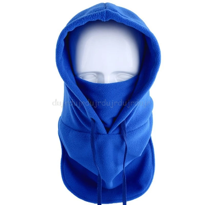 Royal Blue Унисекс зимняя полярная Балаклава из флиса с капюшоном шапка наружная Ветрозащитная маска для лица шарф N28 19 Прямая поставка - Цвет: Royal Blue