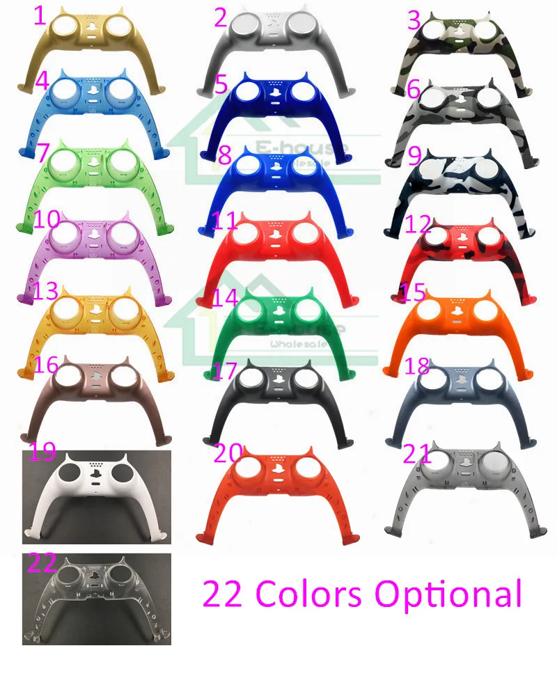 50pcs wholesale price for PS5 Handle Decorative Strip Decoration Cover Shell Playstation 5 Controller Joystick | Электроника