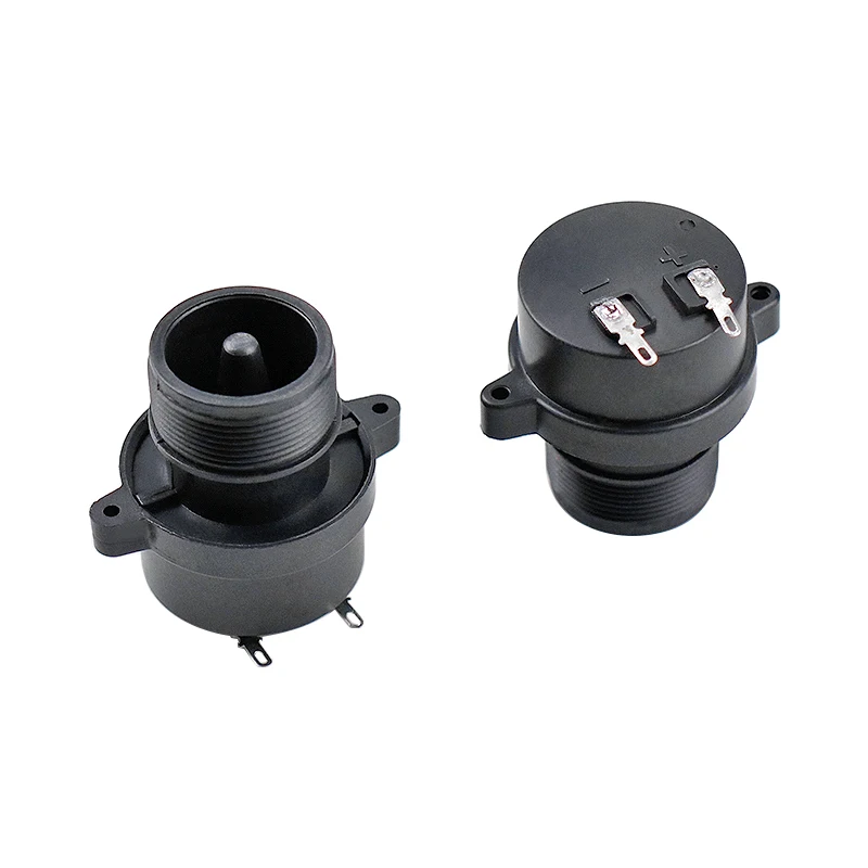 GHXAMP Updated Outdoor Speaker Tweeter With Coil Piezoelectric Ceramic Round Horn Treble Accessories 2K-27KHZ 2PCS
