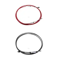 2 шт. 15Ft дроссельной заслонки управление кабель для Yamaha подвесной красный и черный