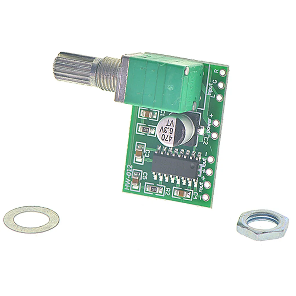 VICFINE 6W amplifier DC 3V-5V PAM8403 6W dual channel digital audio amplifier board AMP module chip 2X3W 4 ohms for CAR