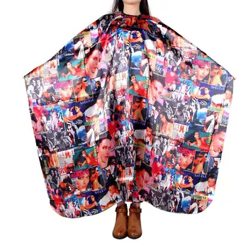 

Hairdressing Gown Cape Hair Design Cut Salon Hairstylist Barber Nylon Cloth Wrap Protect
