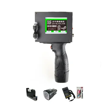 

Expiry Date Inkjet Printer Inkjet Handheld Printing Machine QR Barcode Portable Inkjet Printer With 2-25.4mm Printing Height
