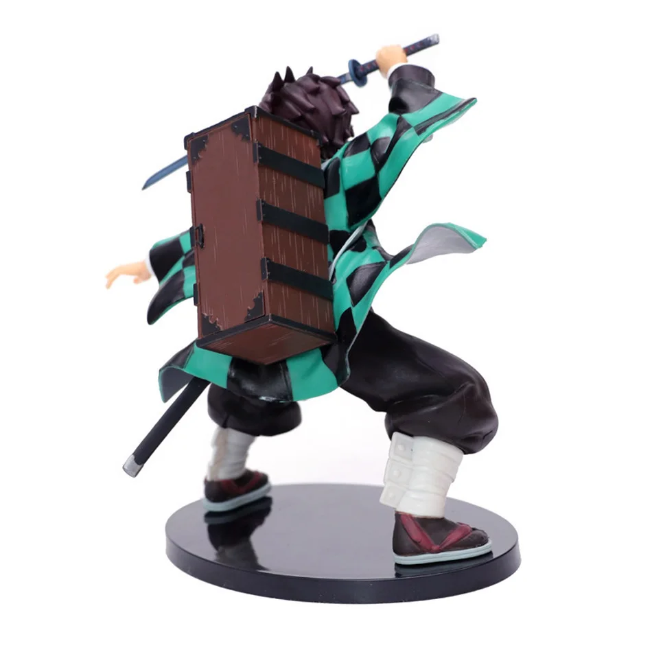 15cm Anime Demon Slayer Action Figures Draw Sword Agatsuma Zenitsu Figurine Kimetsu No Yaiba Figura PVC Collection Model Toys