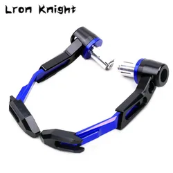 Motorcycle Handlebar Brake Clutch Levers Protector Guard (Blue)