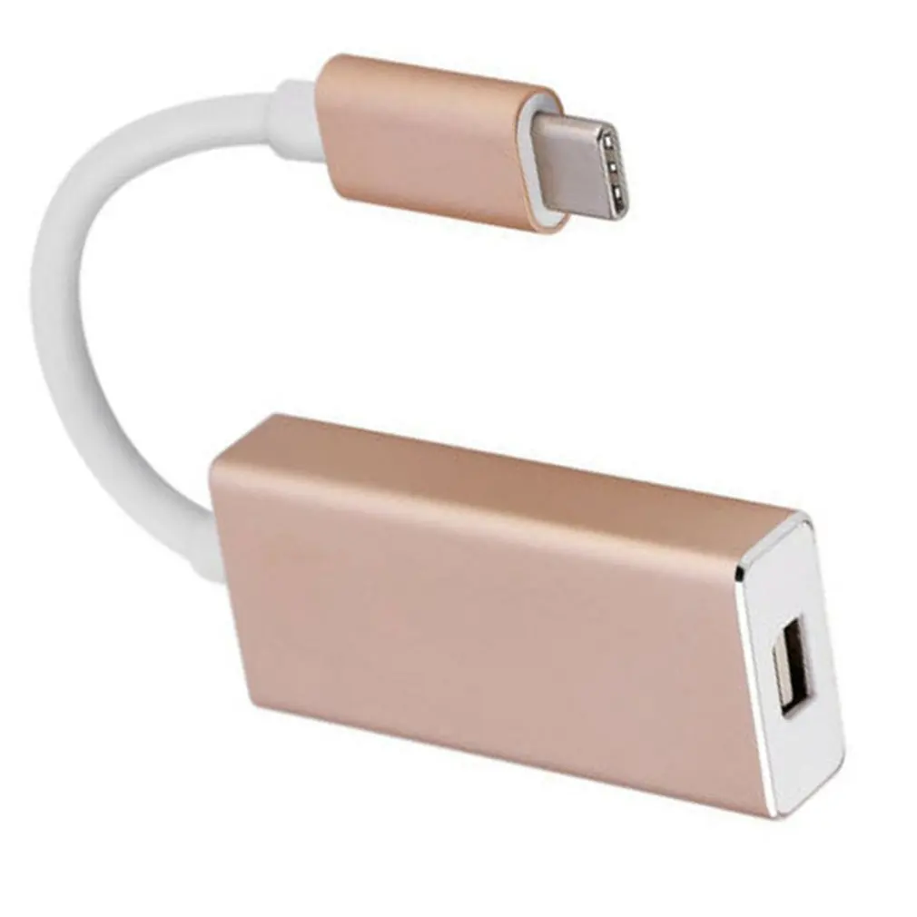 4K 60Hz 3 Usb-C для отображения порта конвертер Мини Размер Dp type-C адаптер для Macbook/Macbook Pro/Macbook Air для отображения порта