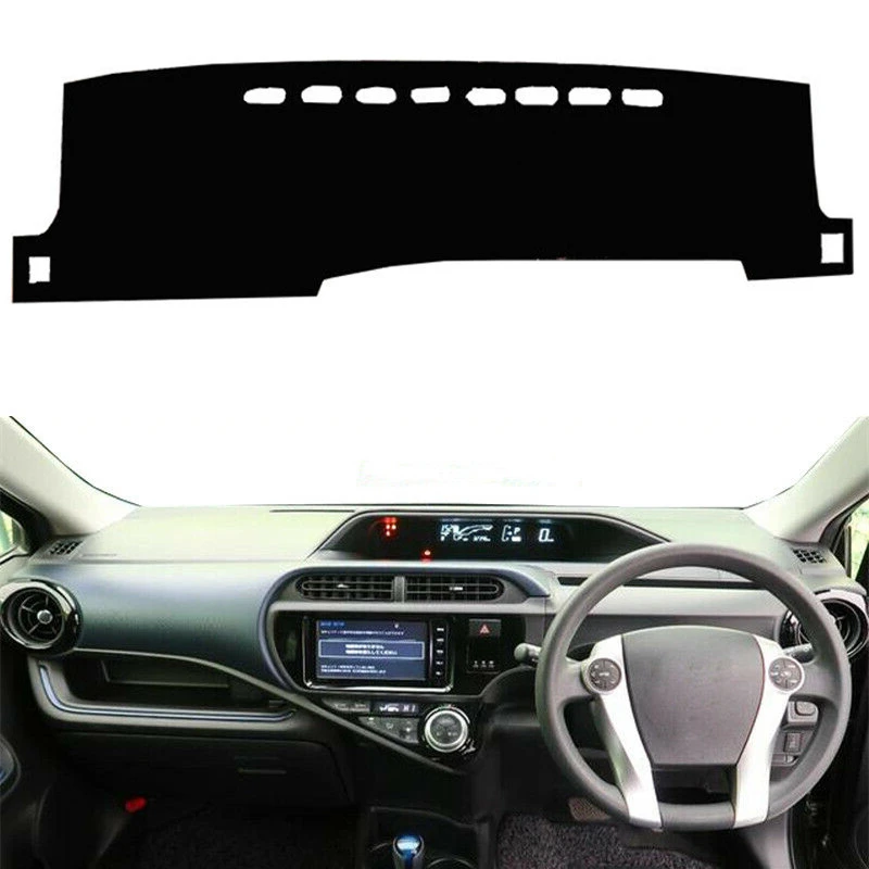 For Toyota Aqua Prius C 11 17 18 19 Car Dashboard Cover Mat Pad Dash Board Sun Shade Instrument Cover Carpet Accessories Interior Mouldings Aliexpress