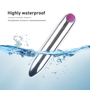 USB Rechargeable Mini Bullet Dildo Vibrator Clitoral Vibrator Stimulator Masturbator Vibrating Pussy Massager Sex Toys for Women 6