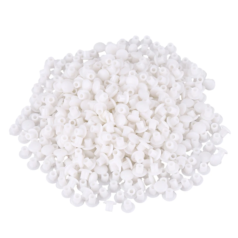 

Promotion! Plastic Furniture, White, 5 mm, drilling Plugs Set of rose petals