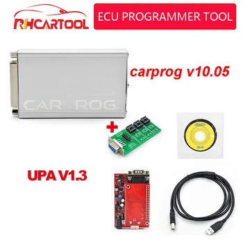 

DHL Free Shipping CAR PROG FULL V10.93 Professional carprog repair tool + UPA USB programmer V1.3 in one package ECU programming