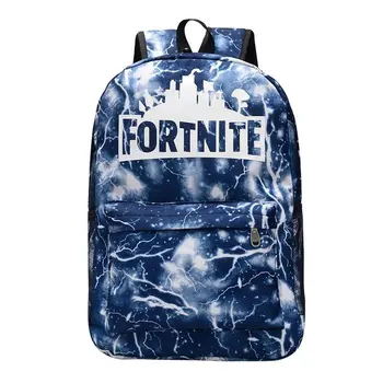 

Luminous Fortress Night Backpack Students Boy Girl Bags Fashion Night Glow Fortnite Schoolbag Teens Daily Backpack for Kids Teen