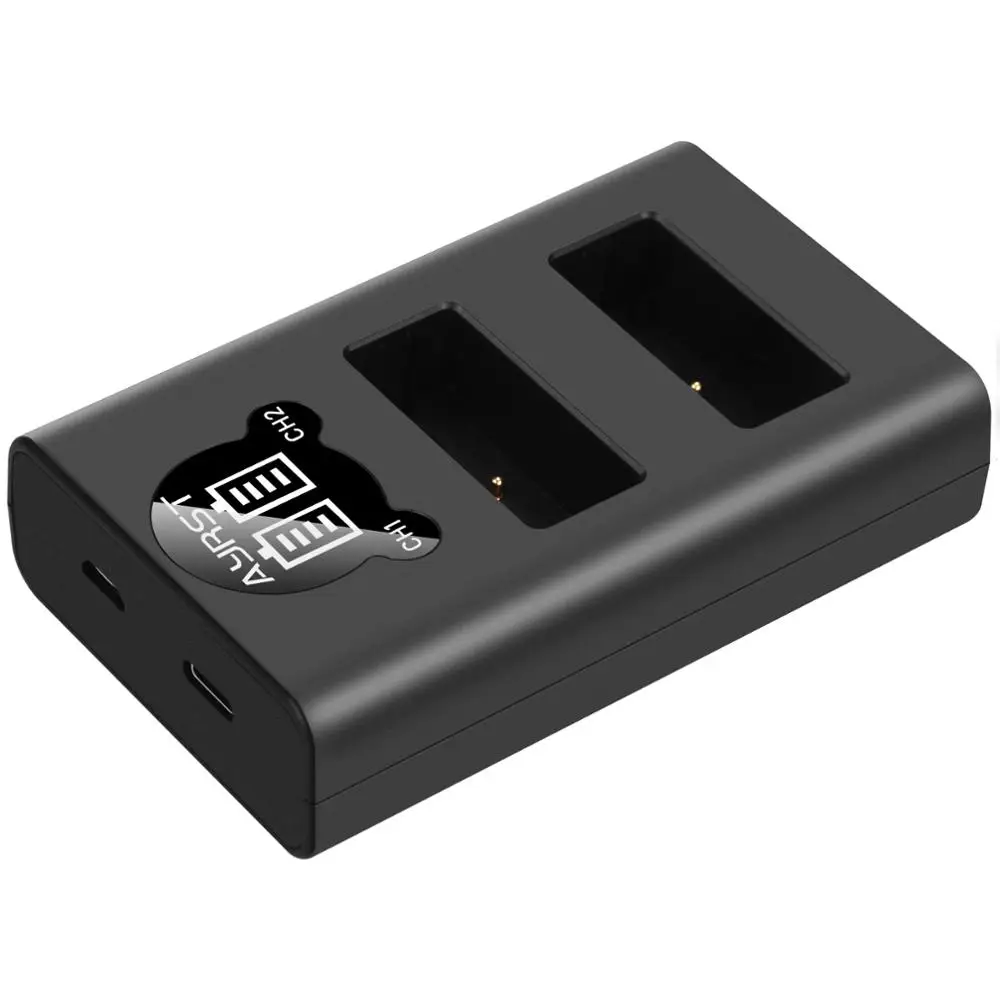 DMW-BLG10 LED USB Battery Charger for Panasonic DMW BLG10 BLE9 BLG10E Lumix DMC-GF6 GX7 GX80 GX85 GX7 Mark II DMW-BLE9 Charger battery charger adapter led battery charger dual usb battery charger