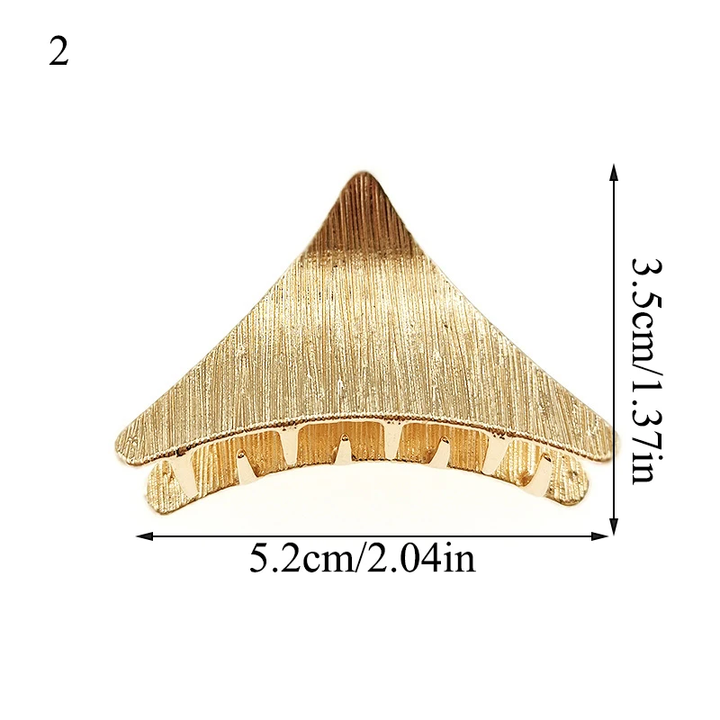 1 шт., модная Женская Геометрическая заколка для волос, заколки для волос, треугольная заколка для волос, тонкая заколка для волос, заколка для волос, ювелирные изделия, аксессуары для волос
