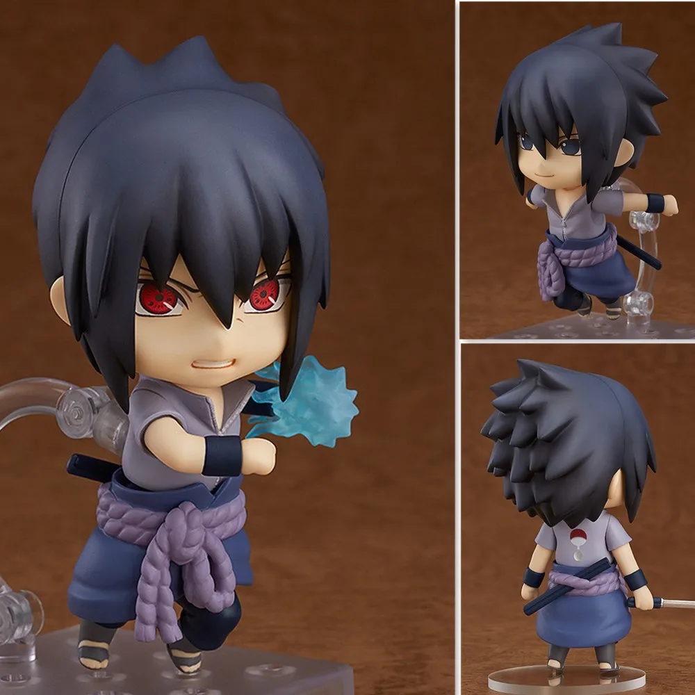 Naruto Shippuden Sasuke Uchiha #707 Action Figures PVC Toys for Kids Japanese Anime Figurine Itachi Brinquedos Model Figma Doll