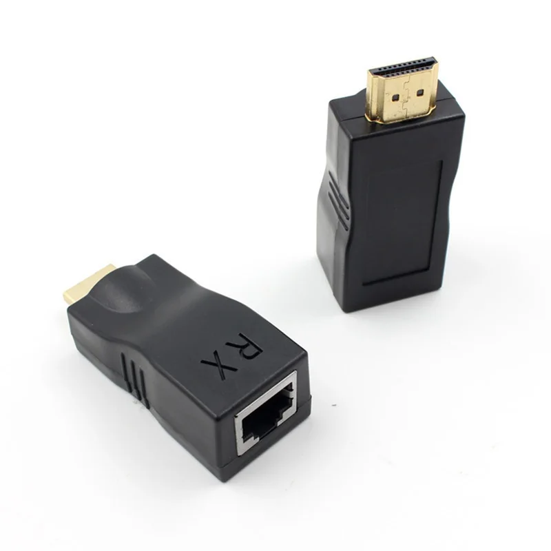 4K 3D HDMI 1 4 30M удлинитель для RJ45 по Cat 5e/6 сетевой LAN Ethernet адаптер Hdmi удлинители 2020