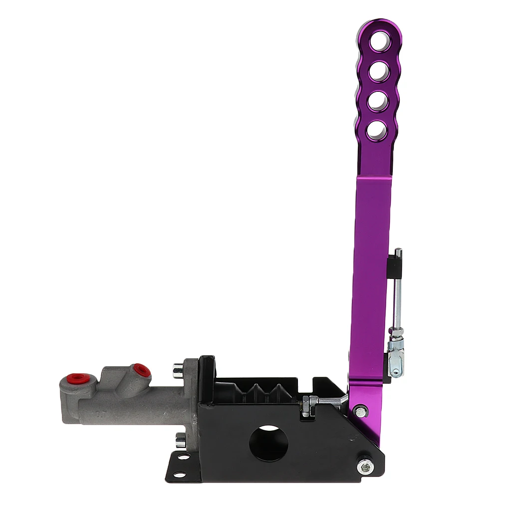 Гидравлический Дрифт гидро E-Brake гоночный задний ручной тормоз рычаг переключения передач Блокировка Универсальный - Цвет: Purple 1