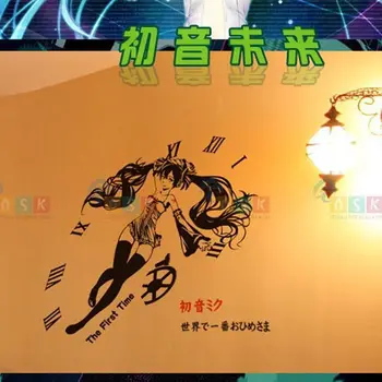 

Diva Hatsune Future Wall Stickers Package LXS Mirage of Beauty Plastic Cartoon Plan V Home MIKU Pain Switch Paste Single-piece