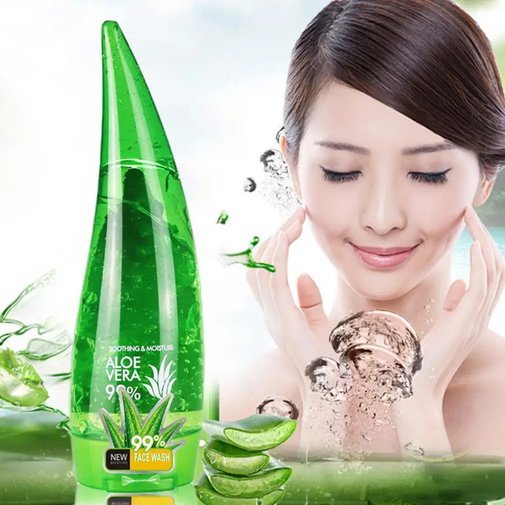 

99% Aloe Soothing Gel Aloe Vera Gel Face Skin Care Cream Remove Acne Moisturizing Day Cream Sunscreen Soothing Aloe Gel 120ml