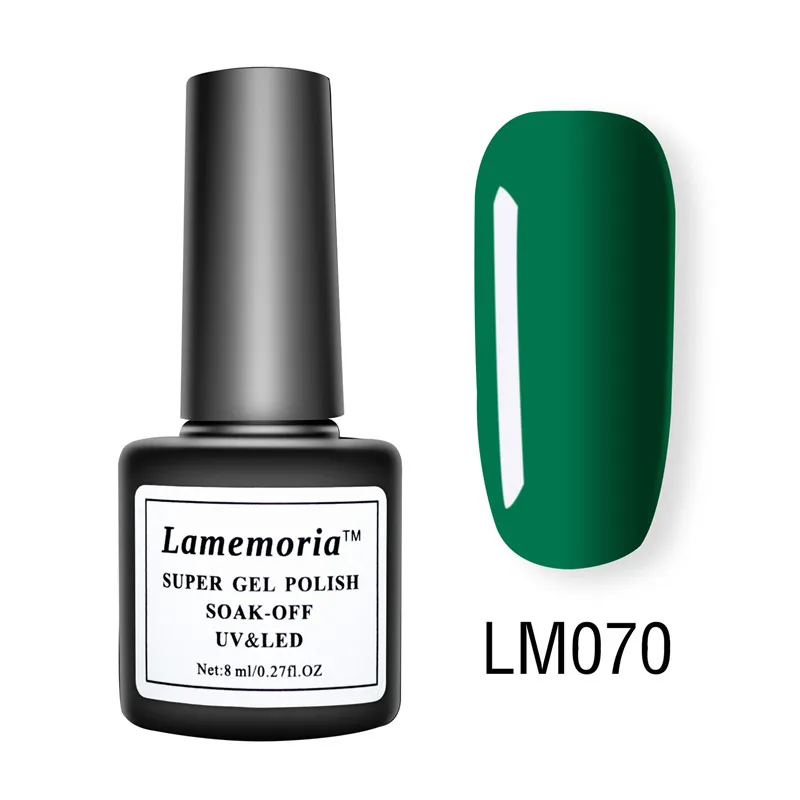 Lamemroia, 8 мл, Гель-лак для ногтей, 36 цветов на ваш выбор, УФ светодиодный, быстросохнущий, стойкий, замачиваемый, лак, модный - Цвет: LM-70