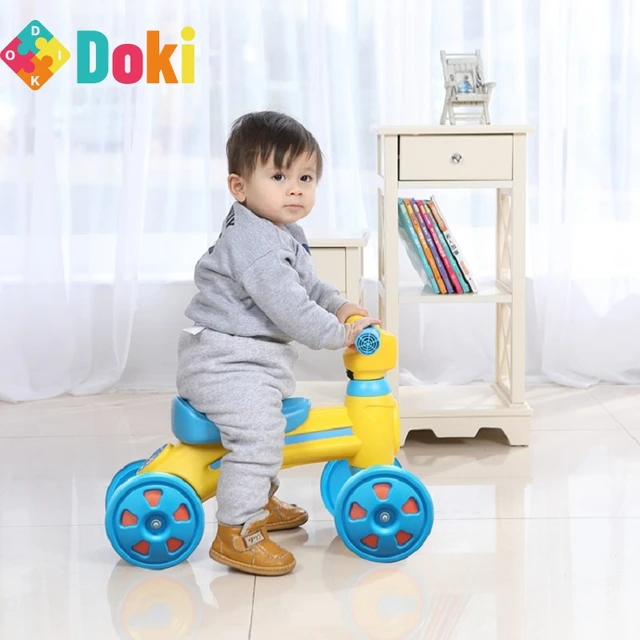 Child Safety Scooter Balanced Car Walkers 1-3 Years Old Baby Birthday Gift Twisting Car Doki Toy 2022 New Portable Folding 1