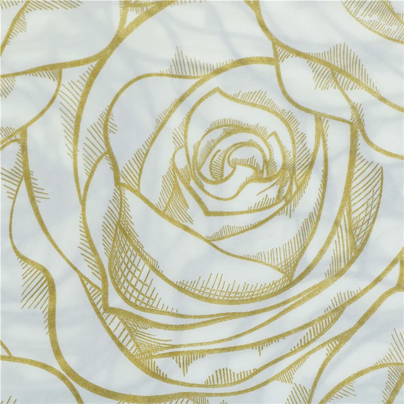 Paper Napkins 20Pcs/Bag Gold Rose Napkins Paper Pattern Decoupage Napkin Paper Tissue for Xmas Wedding Decor Party Table Supplies