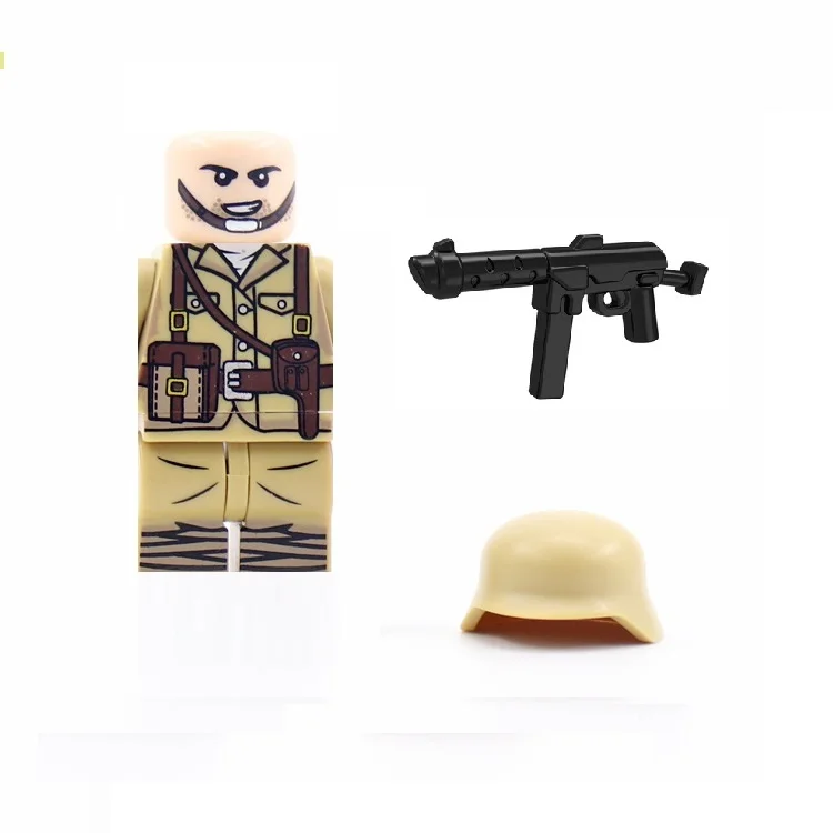 Французские солдаты военные фигурки MOC набор строительных блоков мини-игрушки