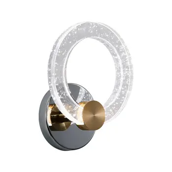 

HAIXIANG Bubble K9 Crystal Wall Light LED Wall Sconce Bathroom Vanity Lighting Wall Lamp