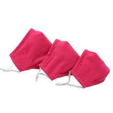 Зимняя Трехмерная маска с активированным углем Пылезащитная хлопковая дышащая теплая маска