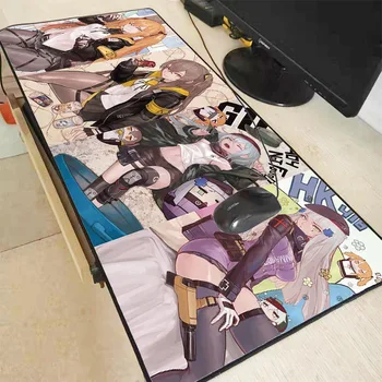 MRGBEST Extra Large Gaming Mouse Pad RGB Computer Mousepad Anime Girl Gamer Anti-slip Natural Rubber Anime Mouse Pad Desk Mat maiyaca hot sales anime steins gate natural rubber gaming mousepad desk mat large lockedge mousepad laptop pc computer mouse pad