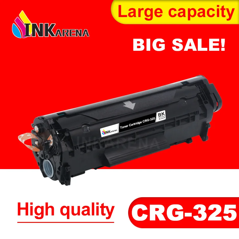 INKARENA 1 шт CRG 325 Черный тонер-картридж для Canon CRG325 LBP 6000 6018WL MF3010 3018 3108 3100 3100B 3010 3050 6030 6040
